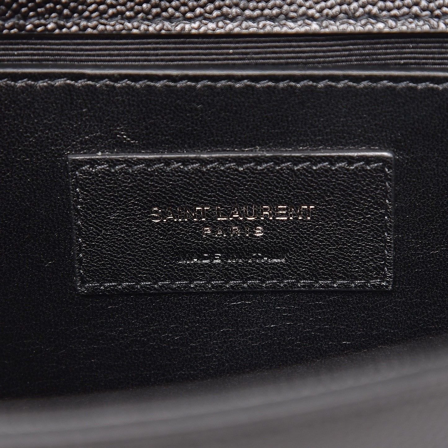 Grain De Poudre Small Monogram Kate Satchel Black