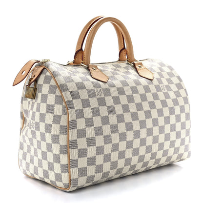 Louis Vuitton Damier Azur Speedy 30 3 of 12