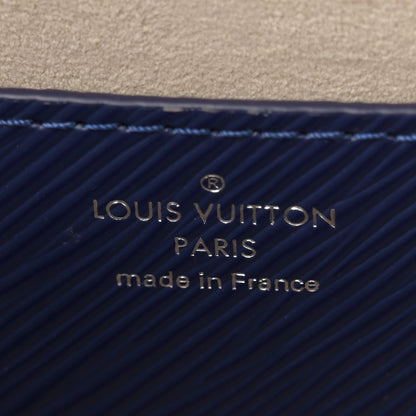 Louis Vuitton Epi Savane Twist Shoulder Bag MM Blue 6 of 10