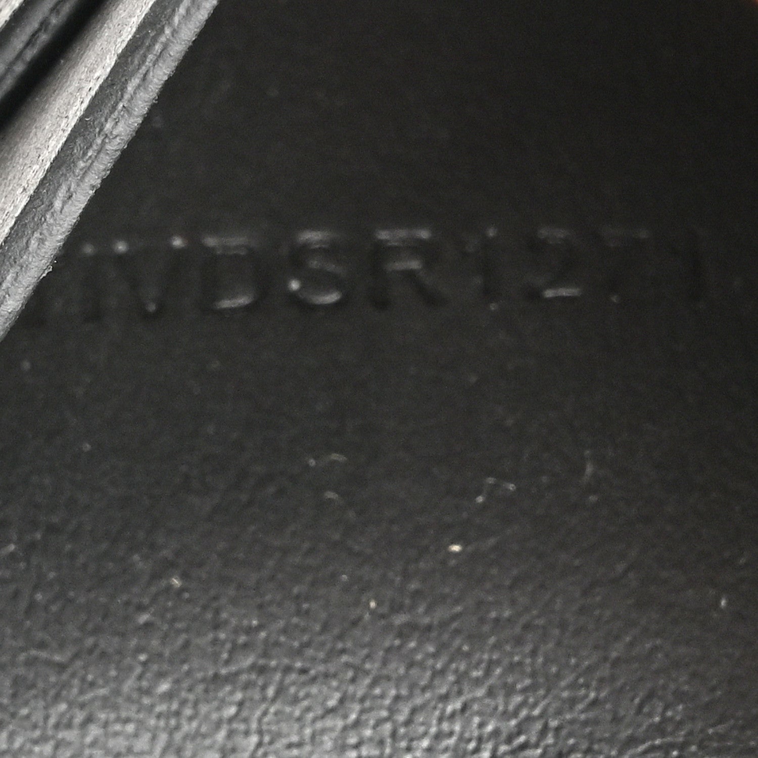 Burberry Soft Grain Calfskin Haymarket Check Camberwell Card Case Black 8 of 9
