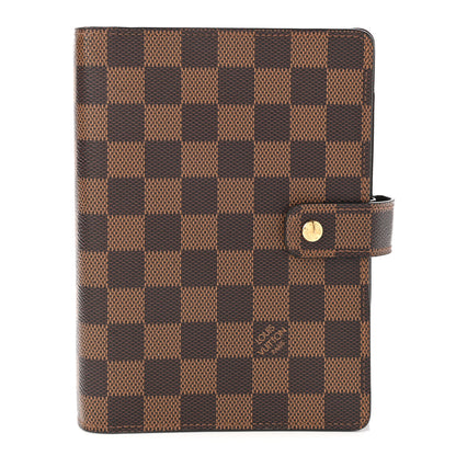 Louis Vuitton Damier Ebene Medium Ring Agenda Cover 1 of 6