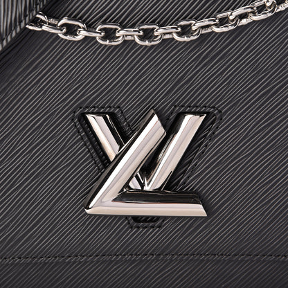 Louis Vuitton Epi Twist Shoulder Bag MM Black 7 of 10