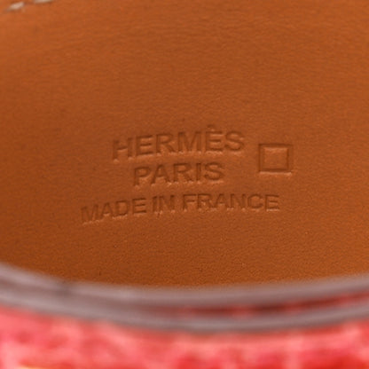 Hermes Shiny Alligator Collier De Chien CDC Bracelet S Bougainvillea 4 of 6