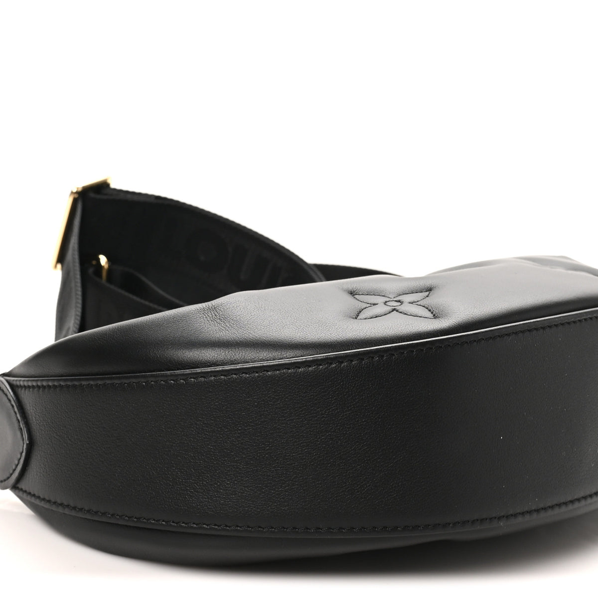Calfskin Bubblegram Over The Moon Black