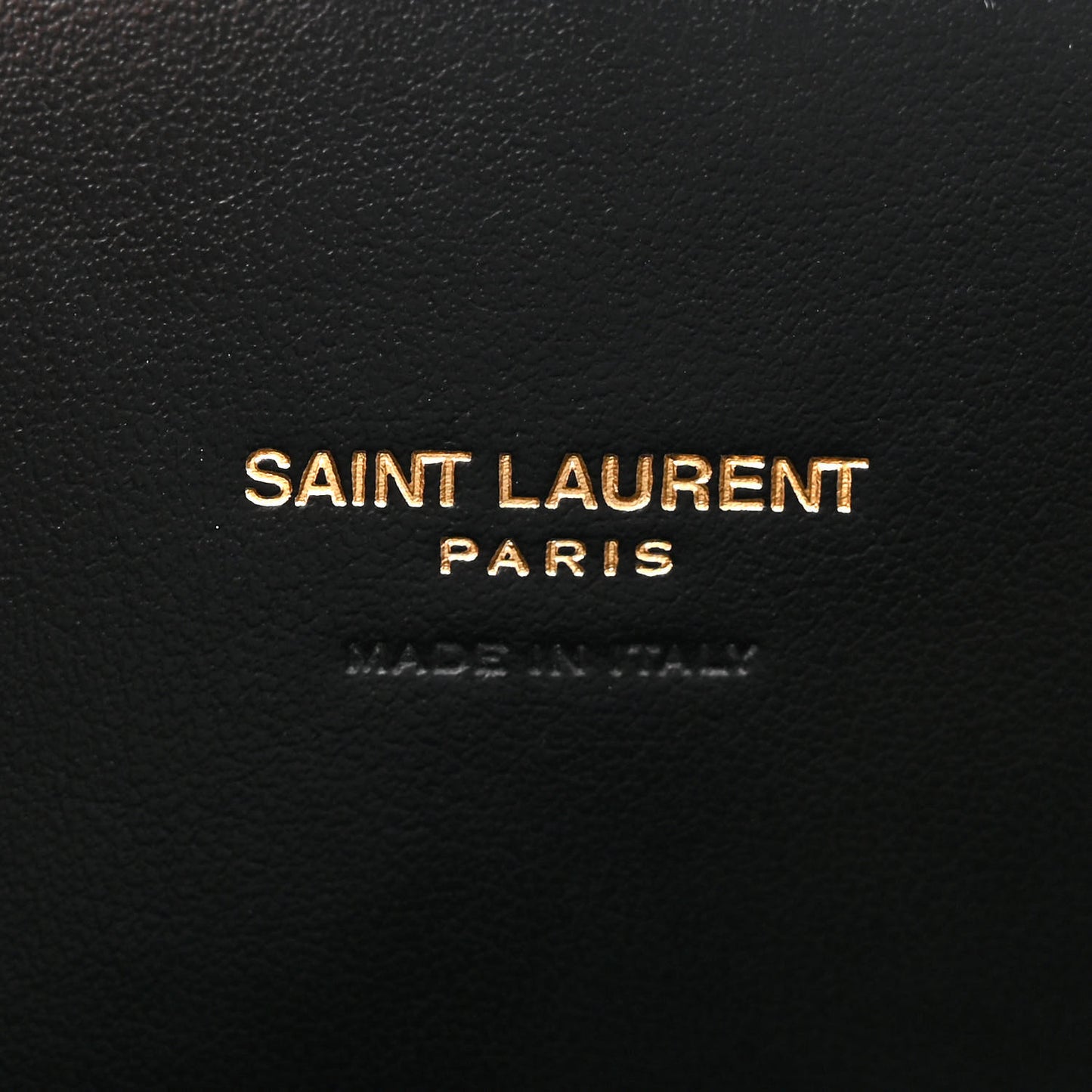 SAINT LAURENT Calfskin Nano Sac De Jour Black