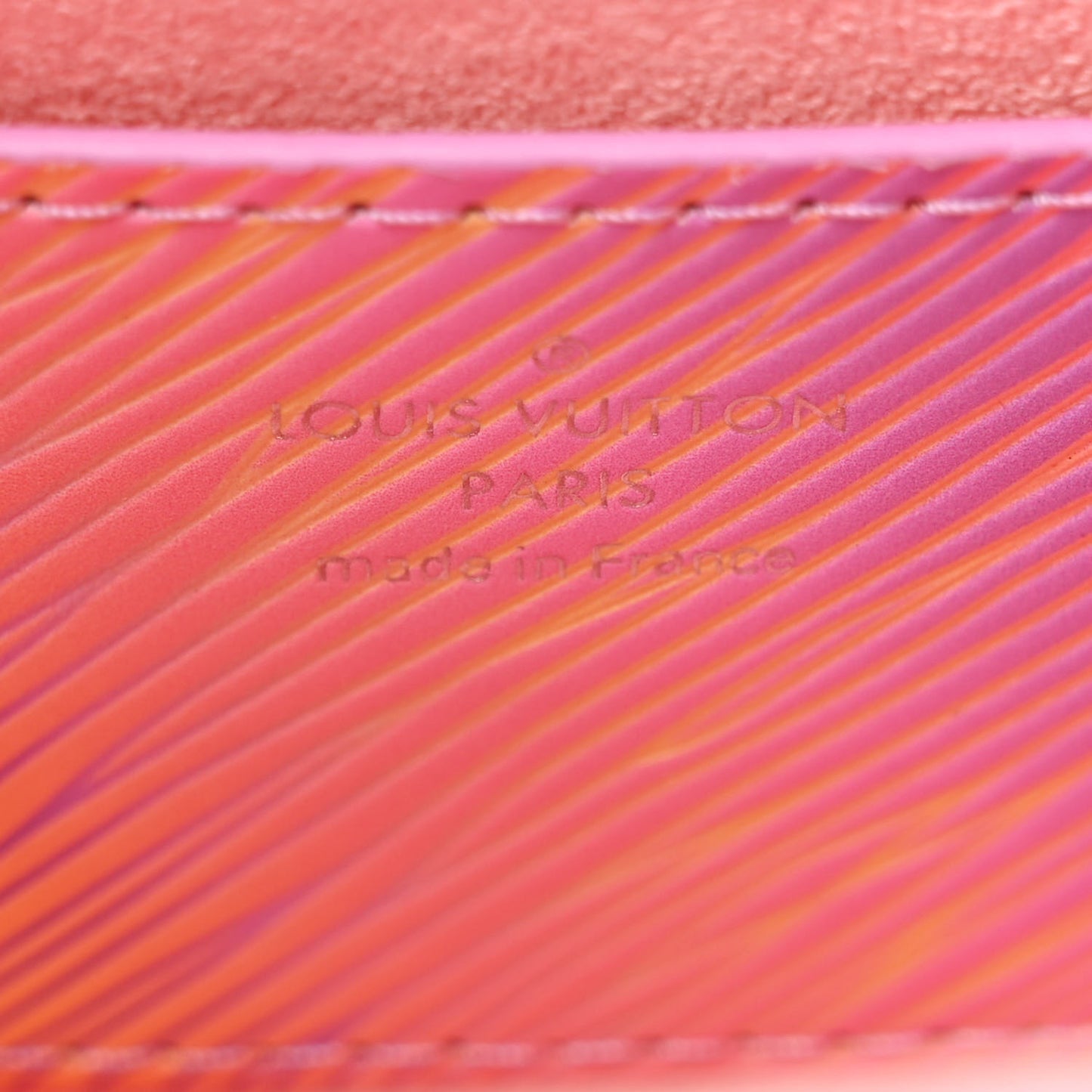 Epi Twist Shoulder Bag MM Gradient Orange