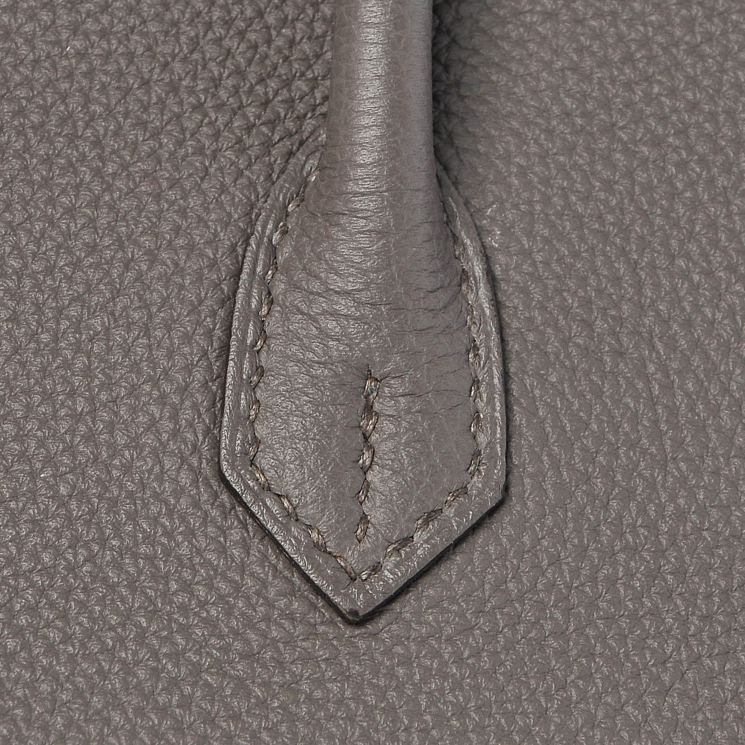 Hermes Togo Birkin 25 Etain 28 of 34