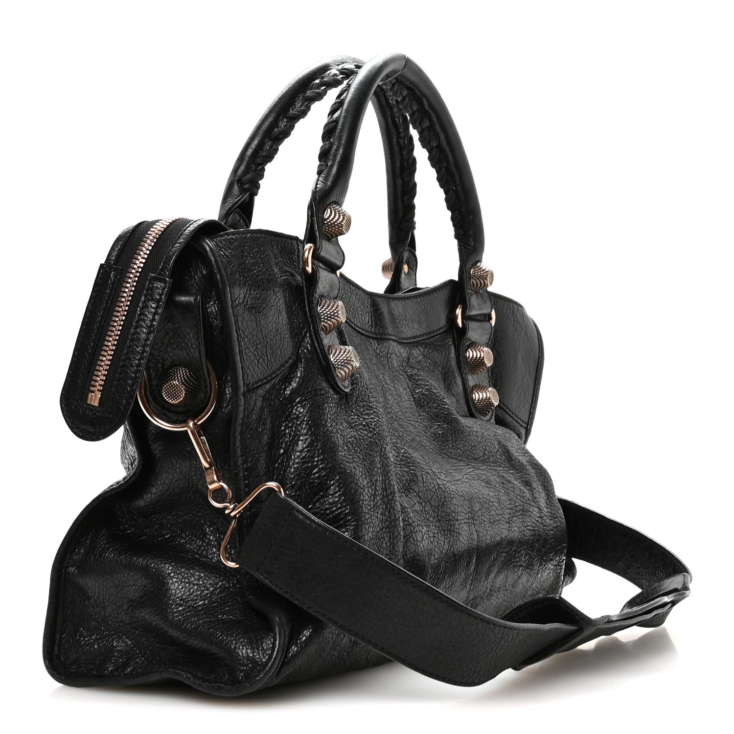 Balenciaga Agneau Giant 21 Rose Gold Hardware City Black 3 of 10