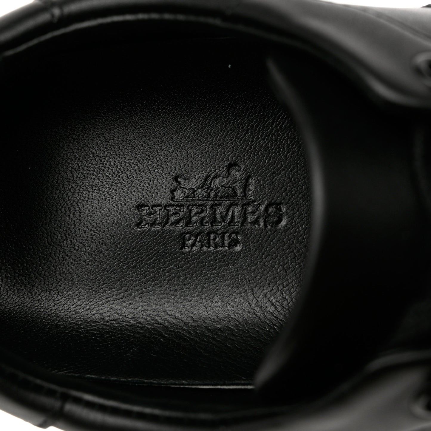 Calfskin Day Sneakers 36.5 Black
