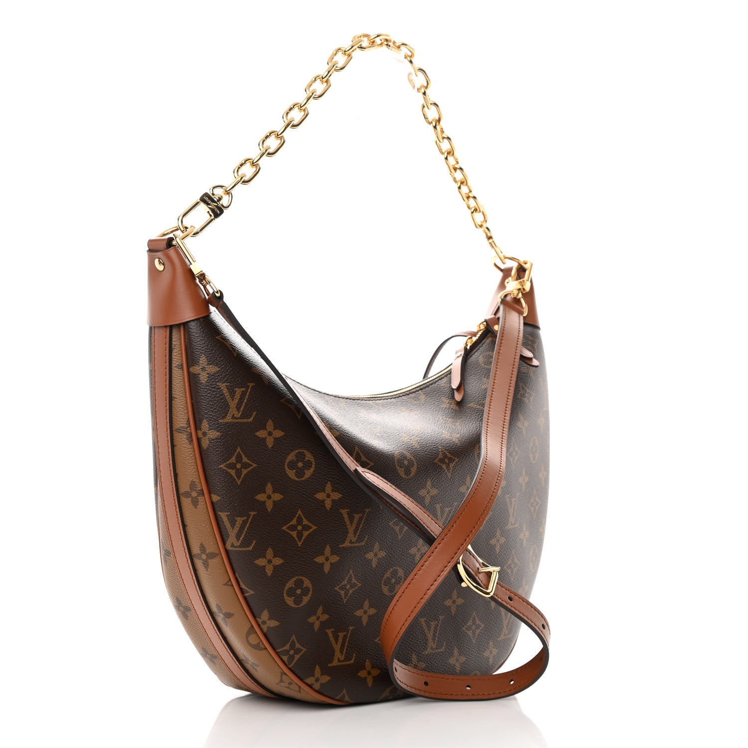 Louis Vuitton Reverse Monogram Loop Hobo 4 of 10