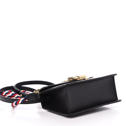 Gucci Calfskin Mini Sylvie Top Handle Bag Black 4 of 12