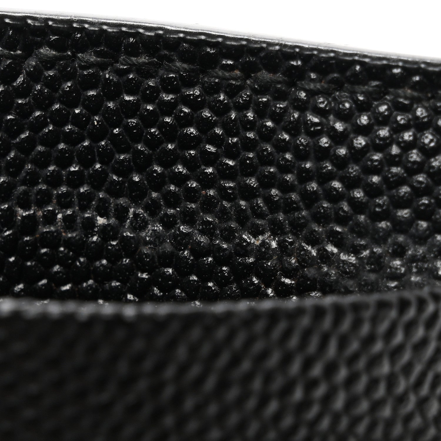 Saint Laurent Grain de Poudre Uptown Card Holder Black 7 of 8