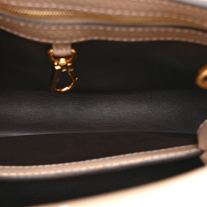 Louis Vuitton Taurillon Capucines BB Galet 5 of 10