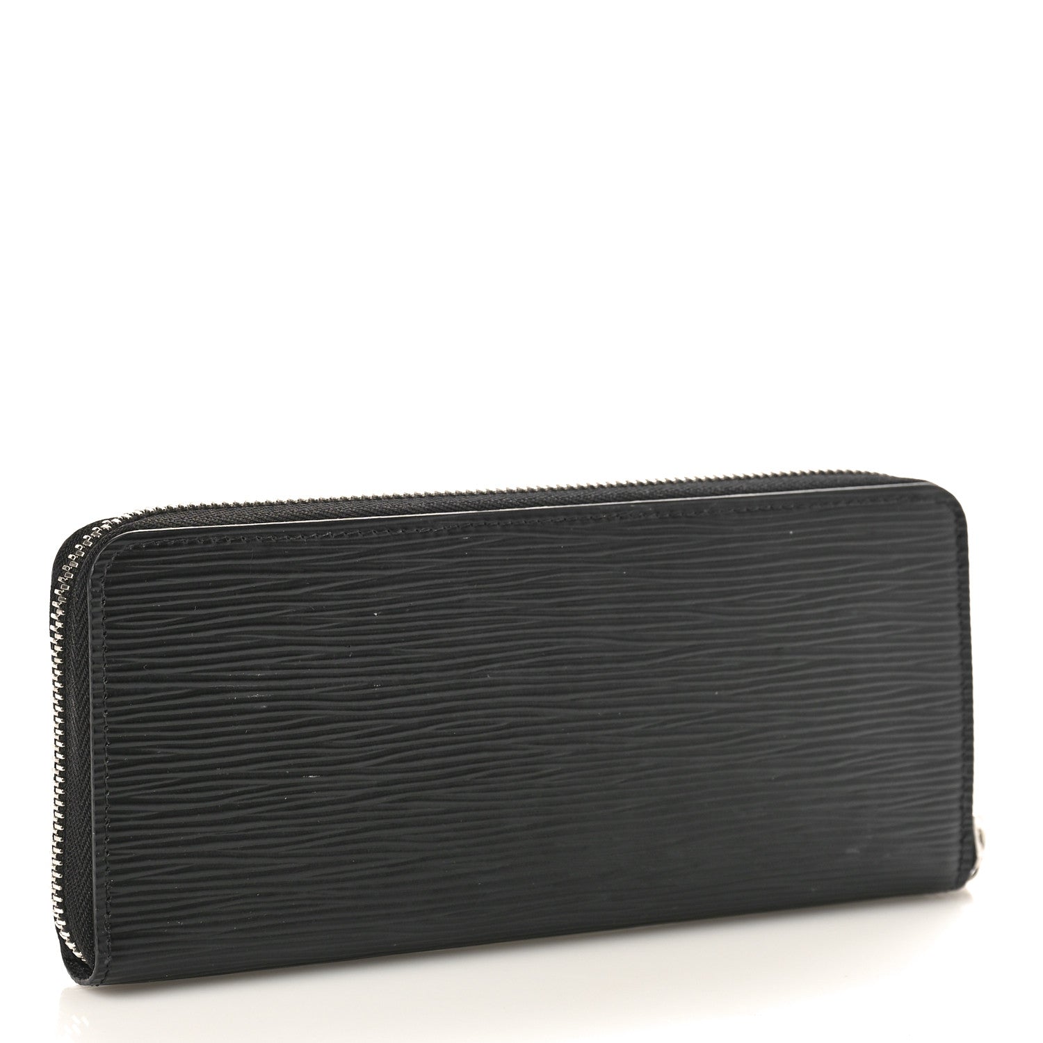 Louis Vuitton Epi Clemence Wallet Black 3 of 8