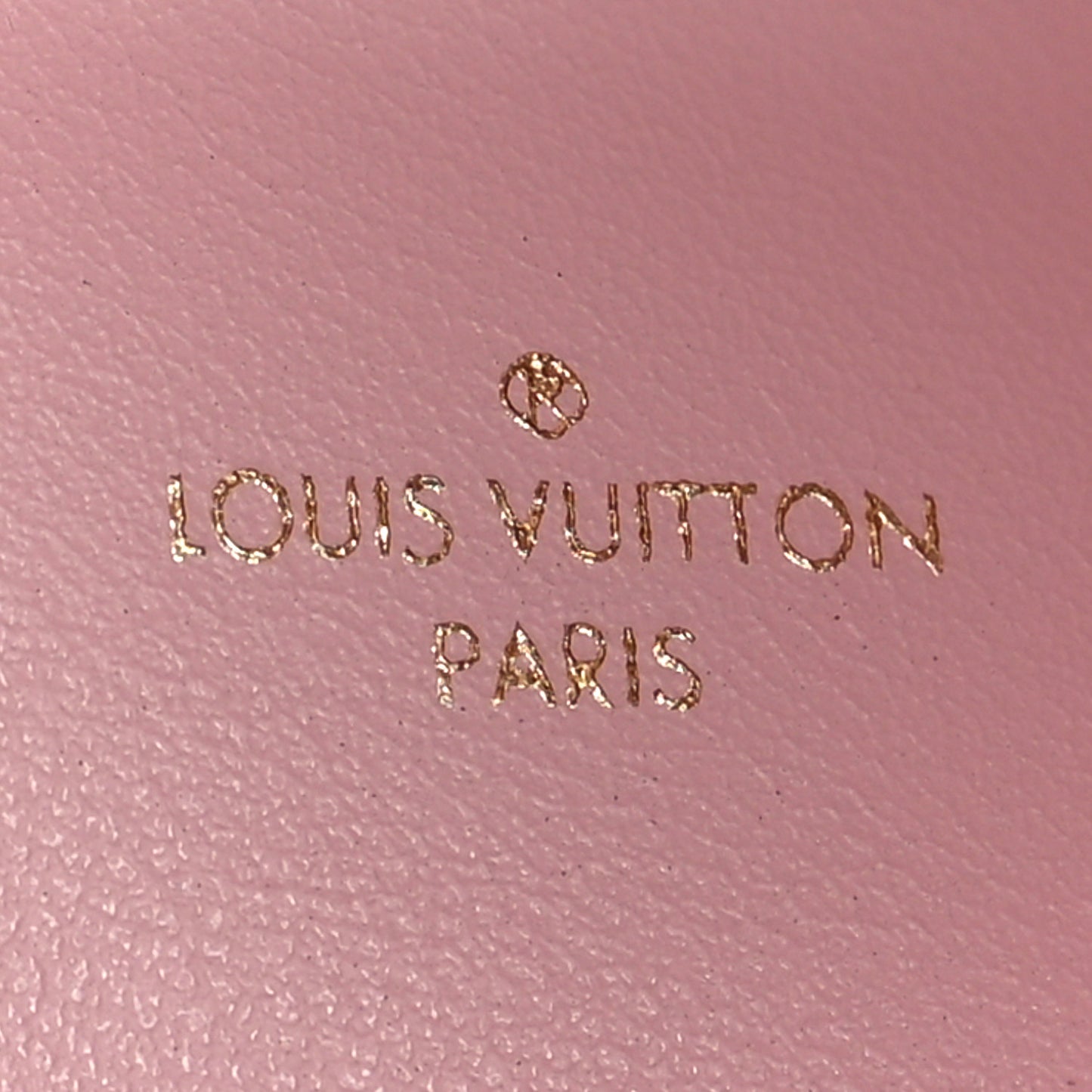 Damier Azur Felicie Chain Wallet Zippered Insert Rose Ballerine