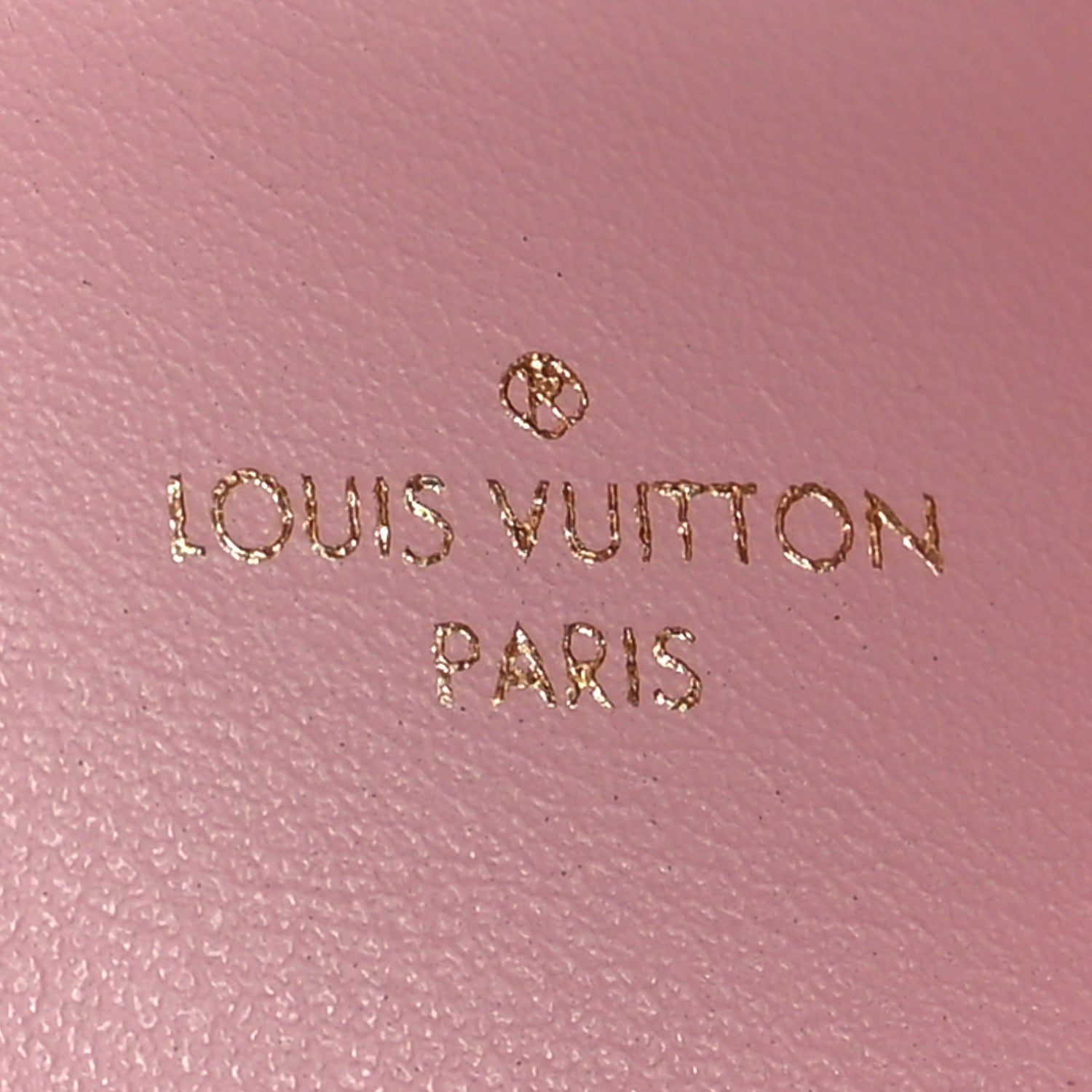 Louis Vuitton Damier Azur Felicie Chain Wallet Zippered Insert Rose Ballerine 6 of 7