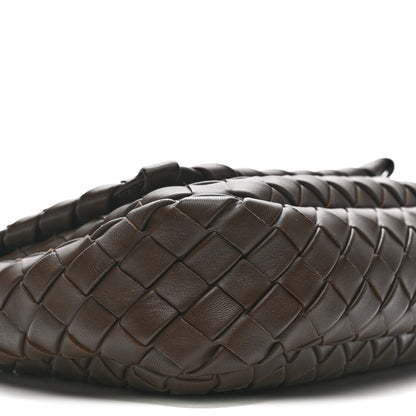 Bottega Veneta Nappa Intrecciato Small Cobble Messenger Bag Light Brown 9 of 12