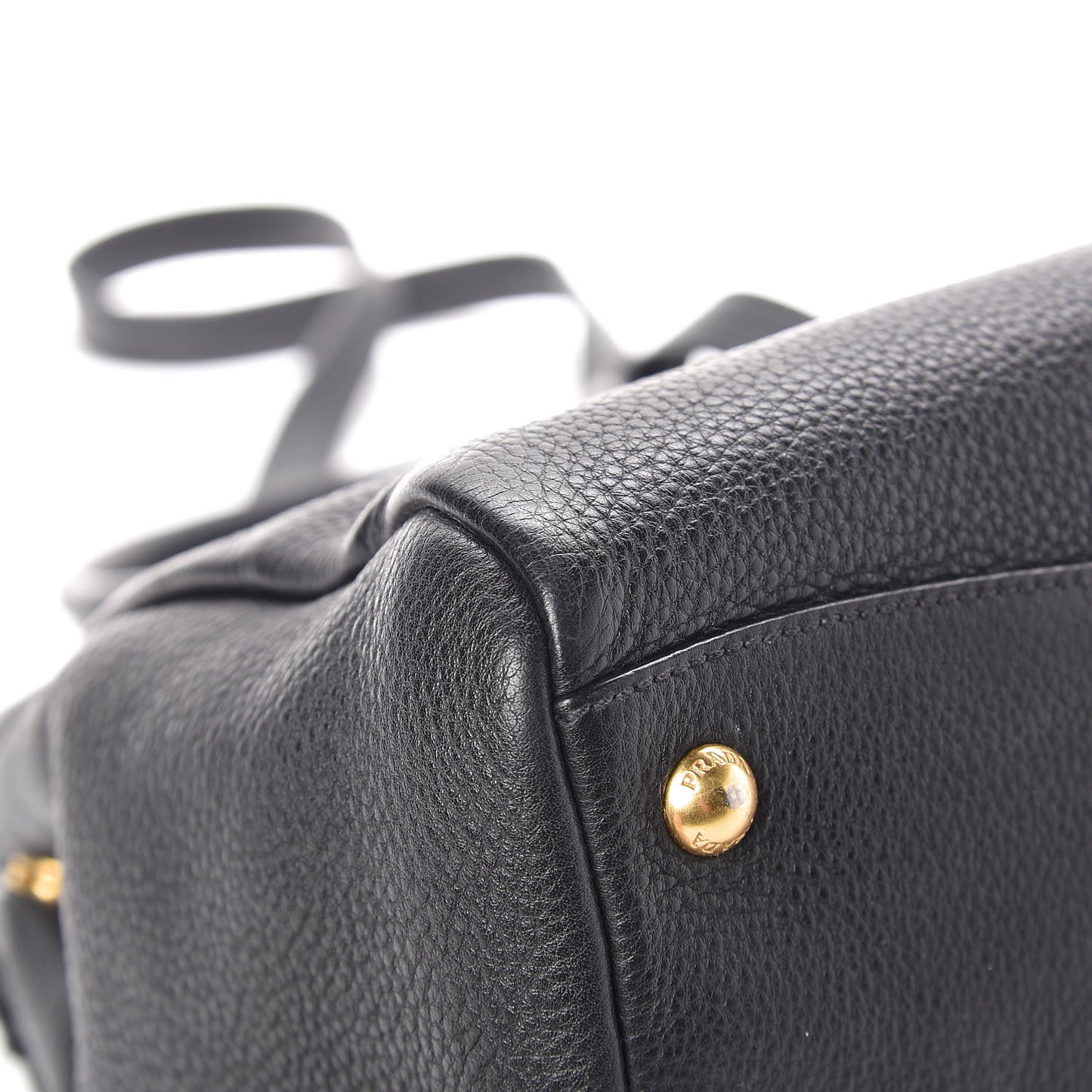 Vitello Phenix Shopping Bag Black