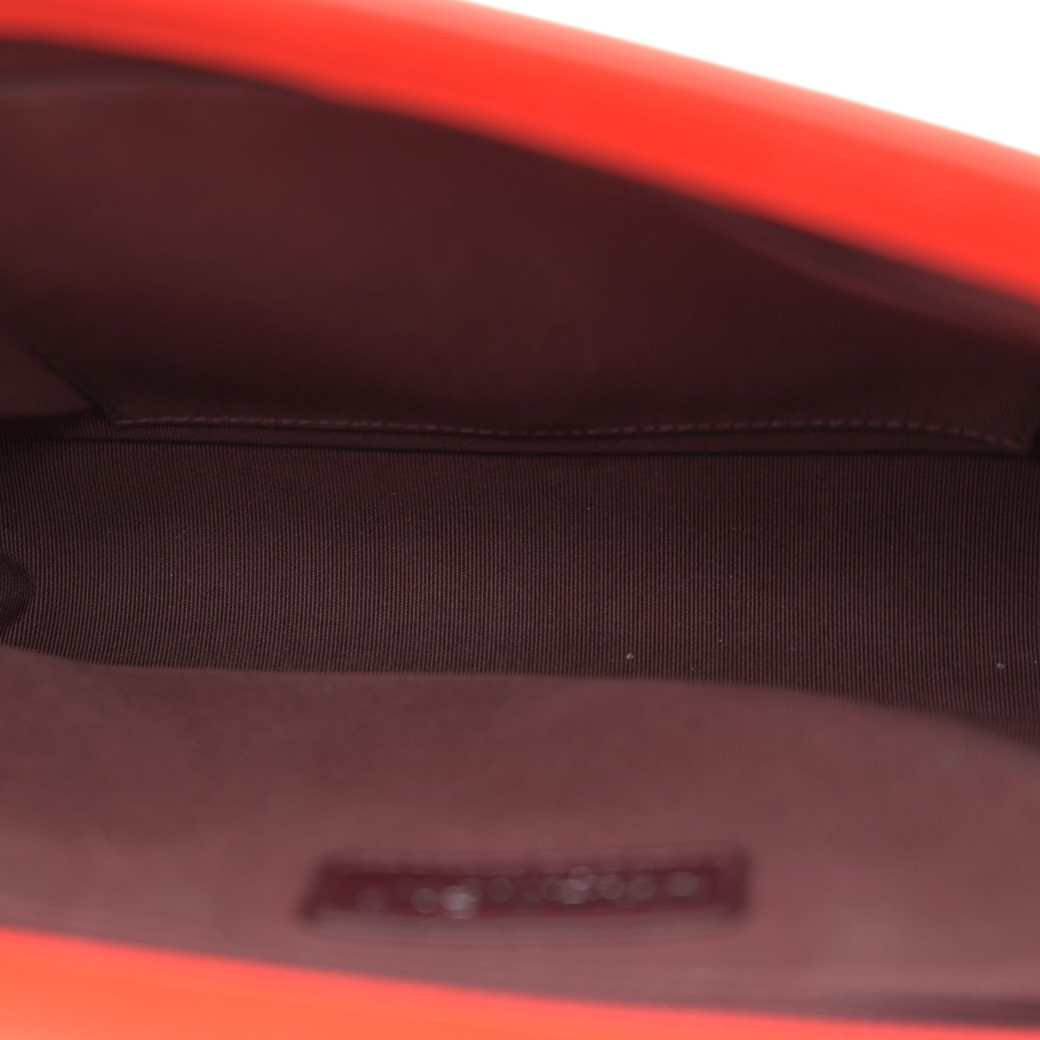 Chanel Calfskin Chevron Quilted New Medium Boy Flap Orange 5 of 21