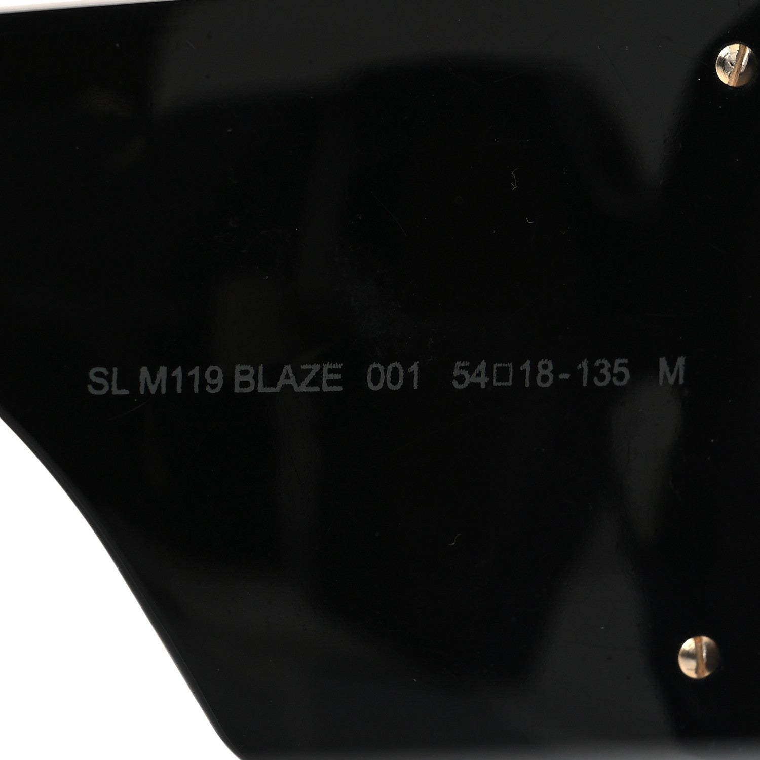 Saint Laurent Acetate Blaze Sunglasses SL M119 Black 7 of 8