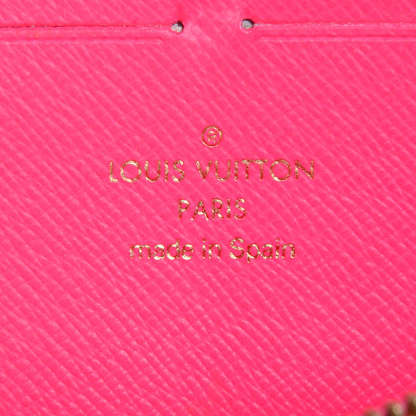 Monogram Graffiti Zippy Wallet Fuchsia