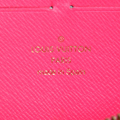 Louis Vuitton Monogram Graffiti Zippy Wallet Fuchsia 6 of 8