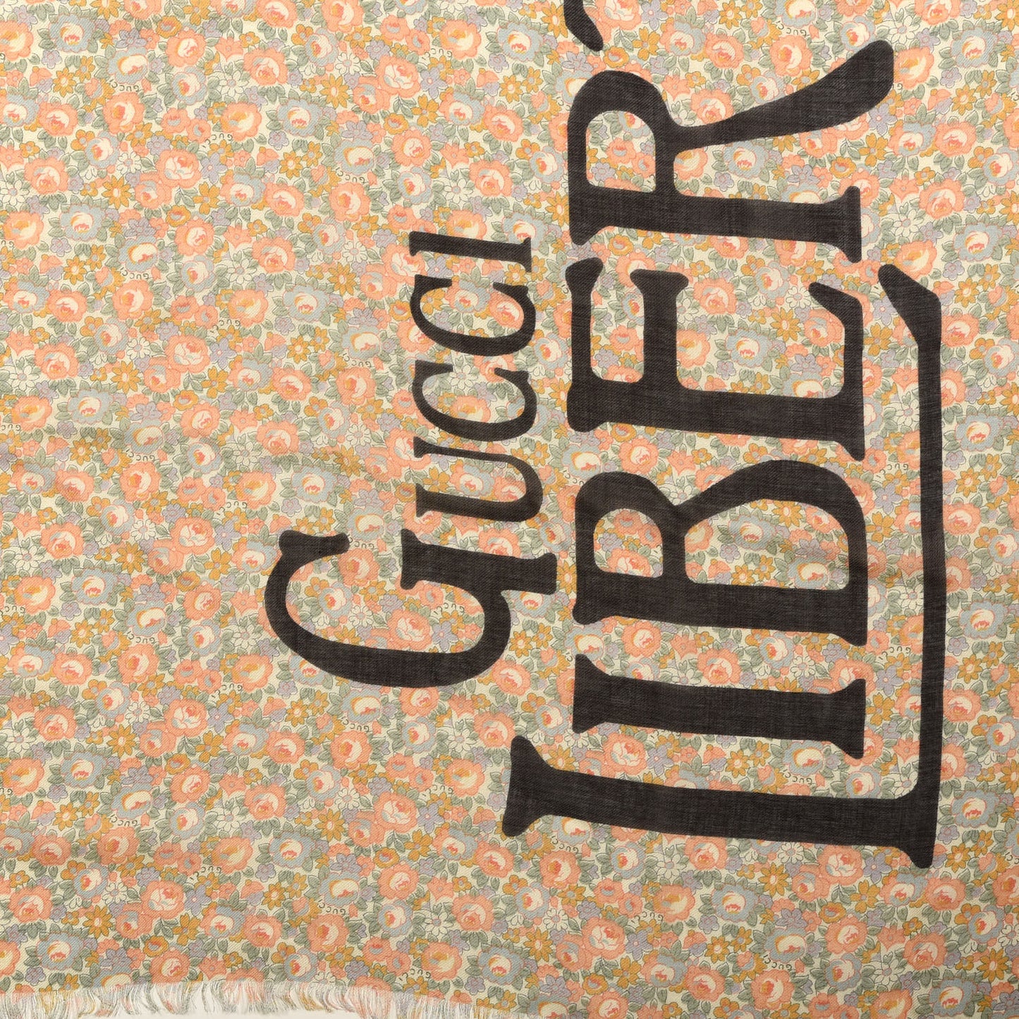 X LIBERTY OF LONDON Modal Silk Floral Shawl Multicolor