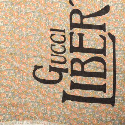 Gucci X LIBERTY OF LONDON Modal Silk Floral Shawl Multicolor 2 of 3