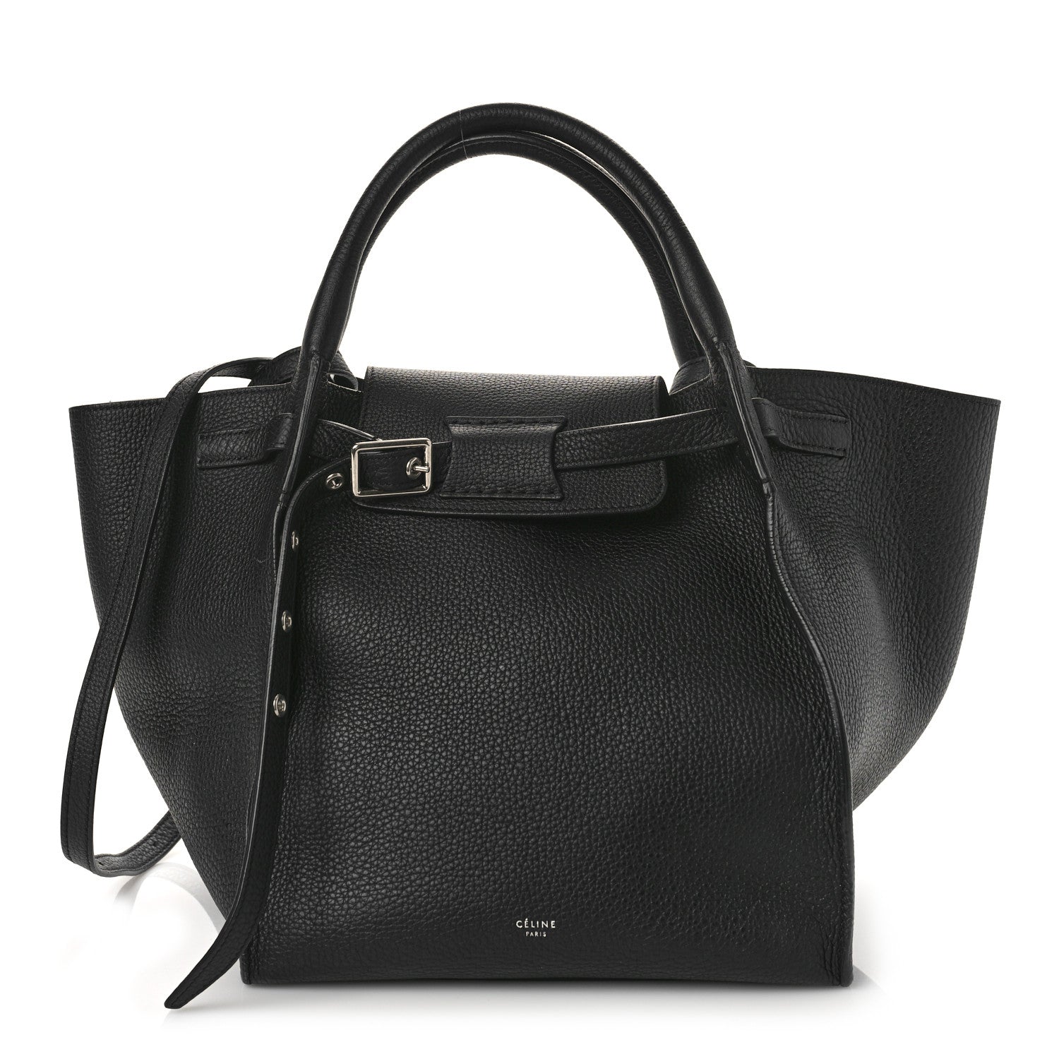 Celine Supple Grained Calfskin Small Big Bag Black 1 of 8