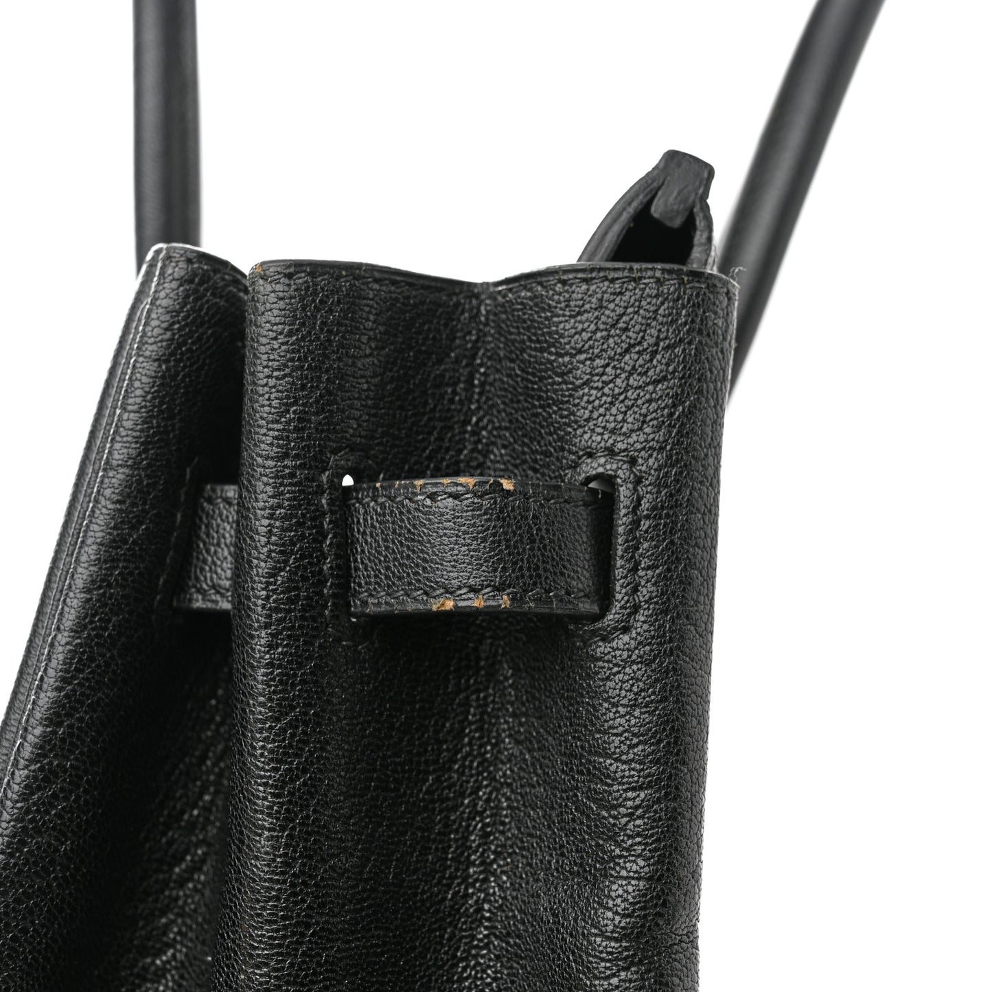 Chevre de Coromandel Birkin 35 Black