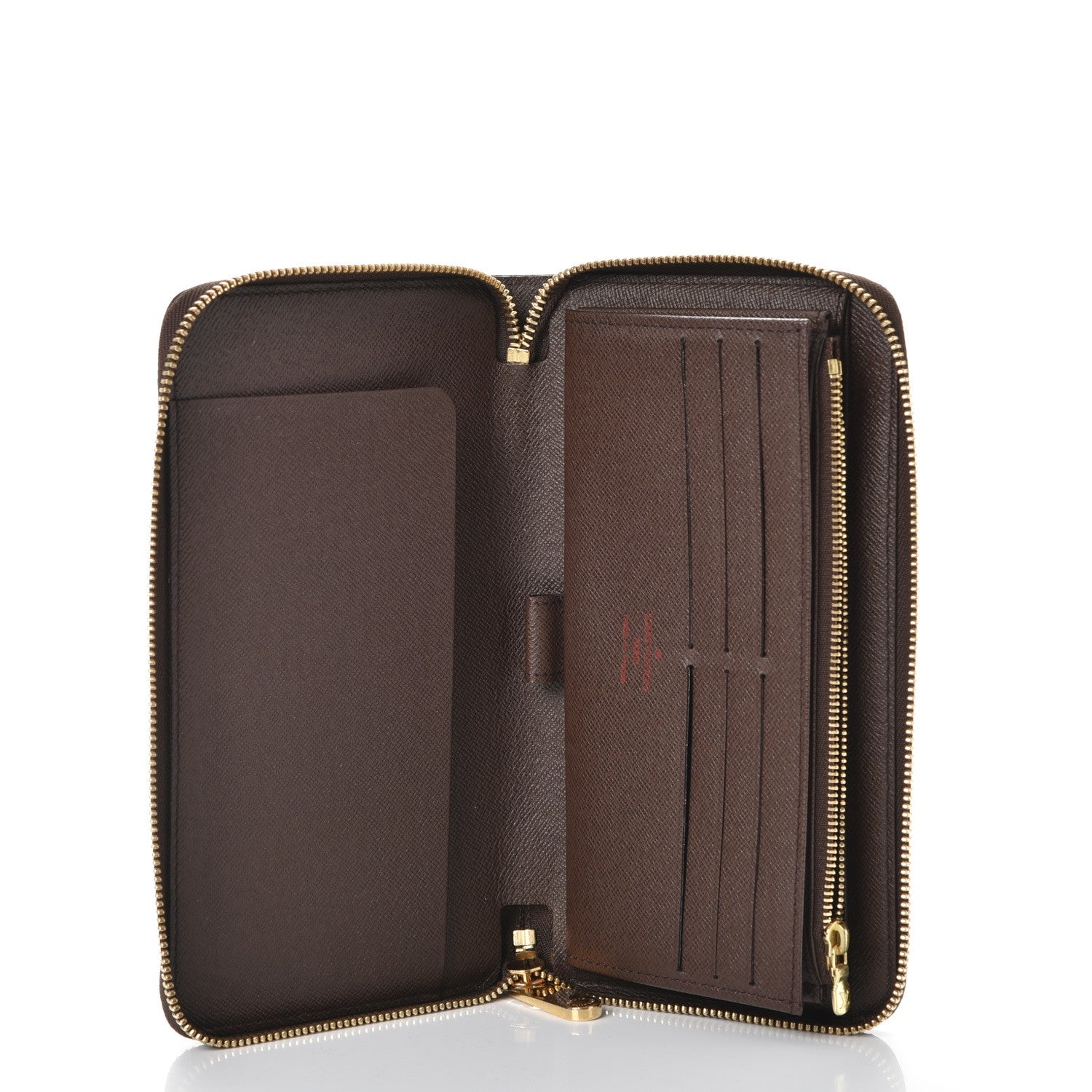 Louis Vuitton Damier Ebene Zippy Organizer Wallet 5 of 7
