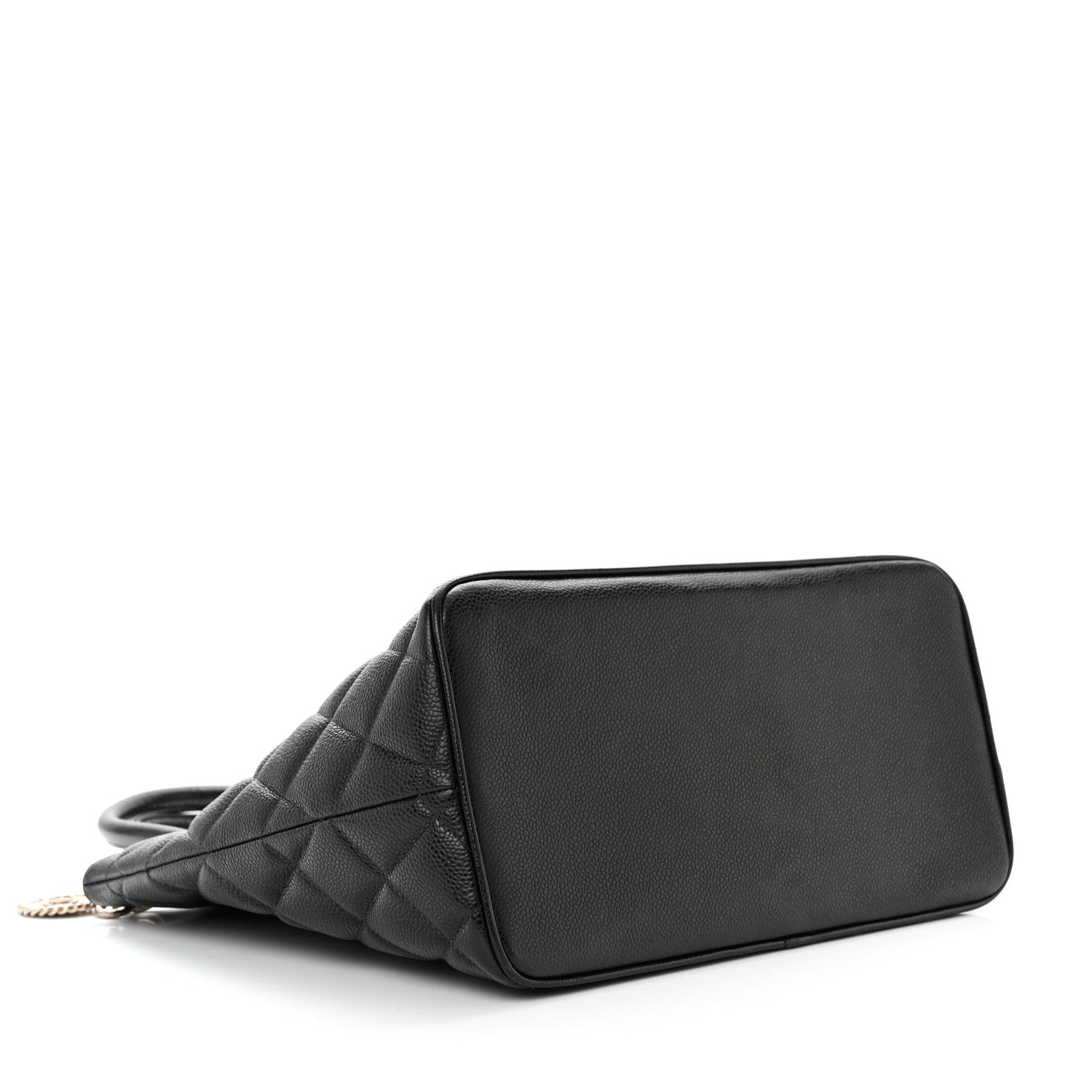 Chanel Caviar Quilted Medallion Tote Black 4 of 10