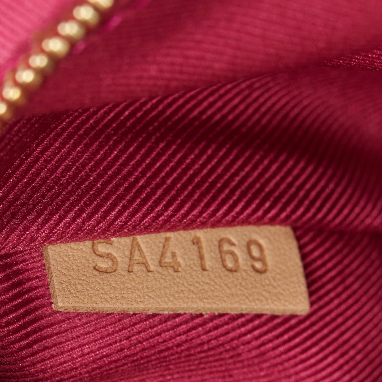 Monogram Cluny BB Bordeaux Fuchsia