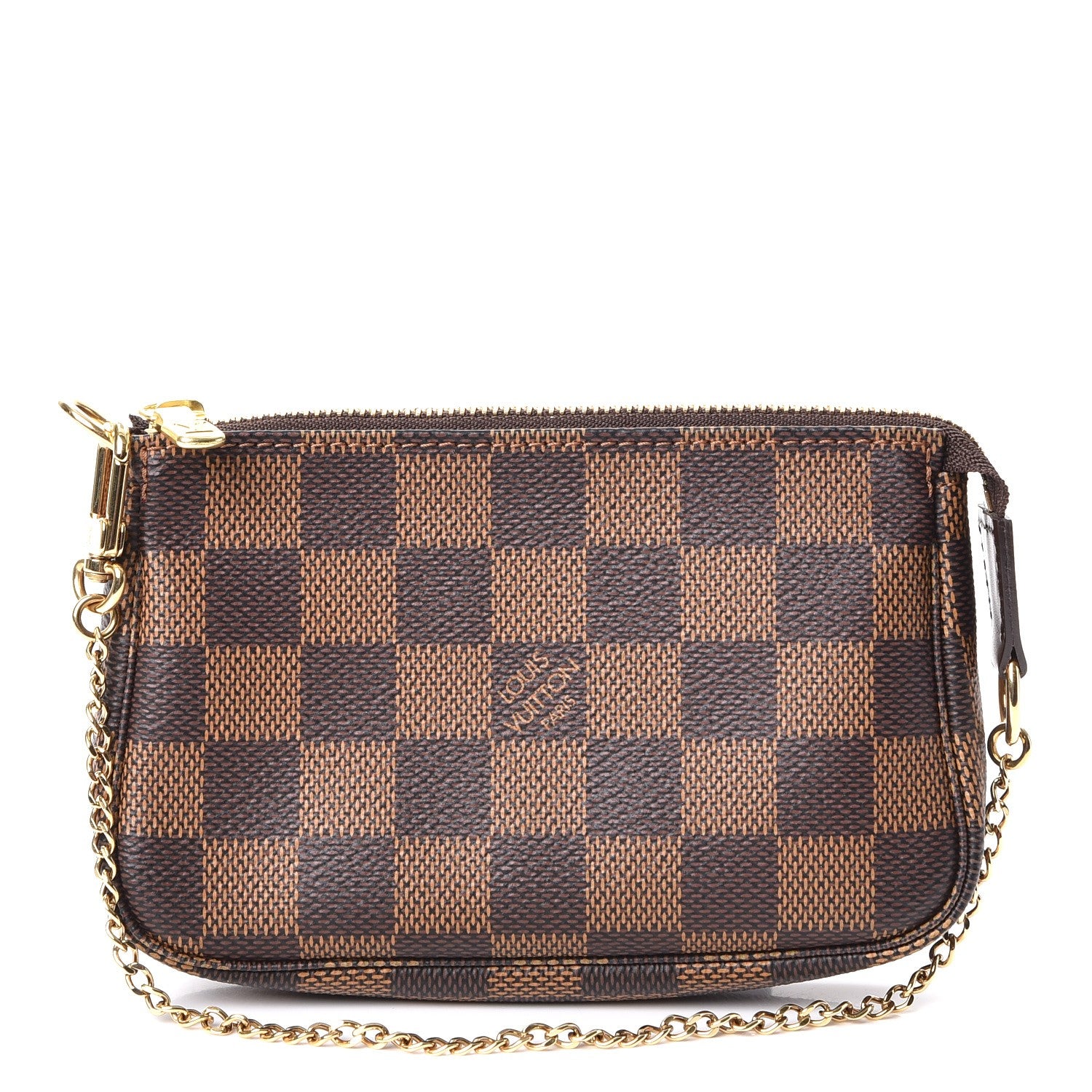 Louis Vuitton Damier Ebene Mini Pochette Accessories 1 of 7