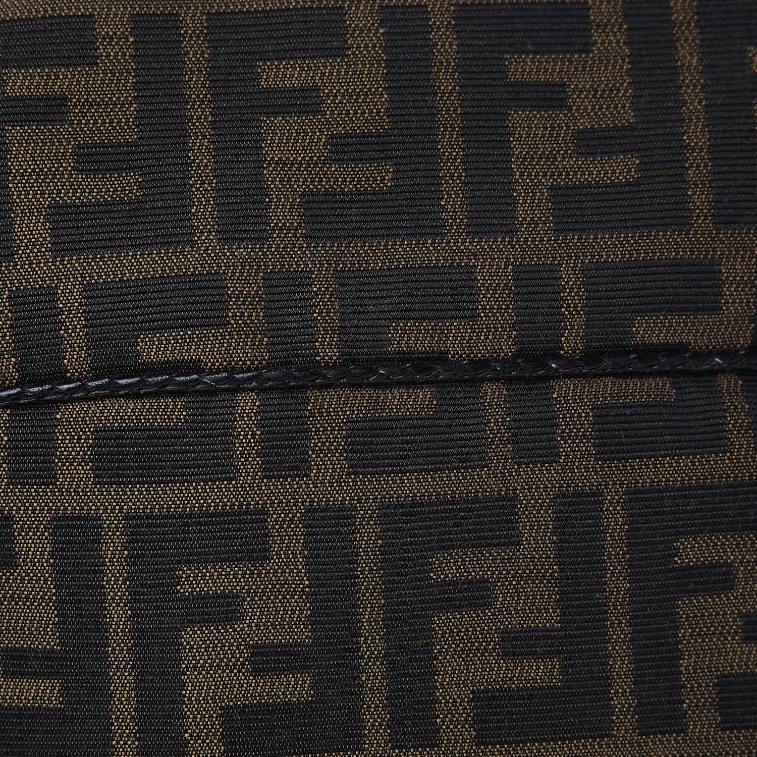Fendi Zucca Nappa Nuvolata Vitello Tortuga Spy Bowler Tobacco Moro 8 of 11