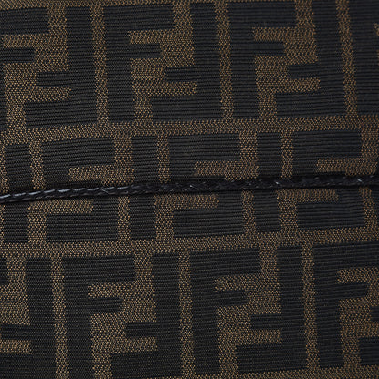 Fendi Zucca Nappa Nuvolata Vitello Tortuga Spy Bowler Tobacco Moro 8 of 11
