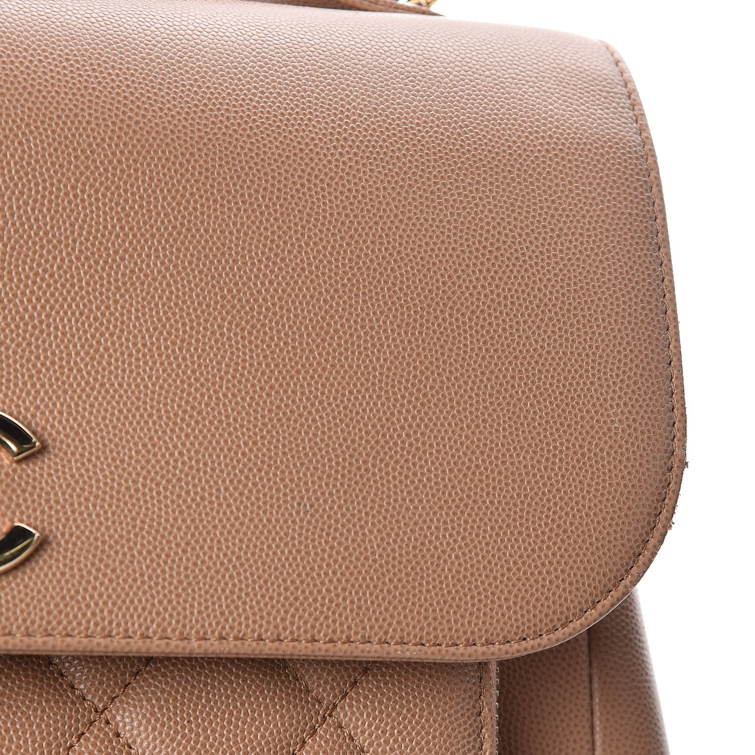 Chanel Caviar Quilted Large Business Affinity Flap Camel 10 of 11