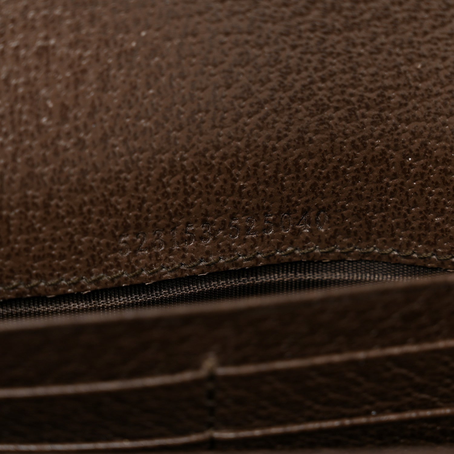 Gucci GG Supreme Monogram Web Ophidia Continental Wallet Brown 6 of 8