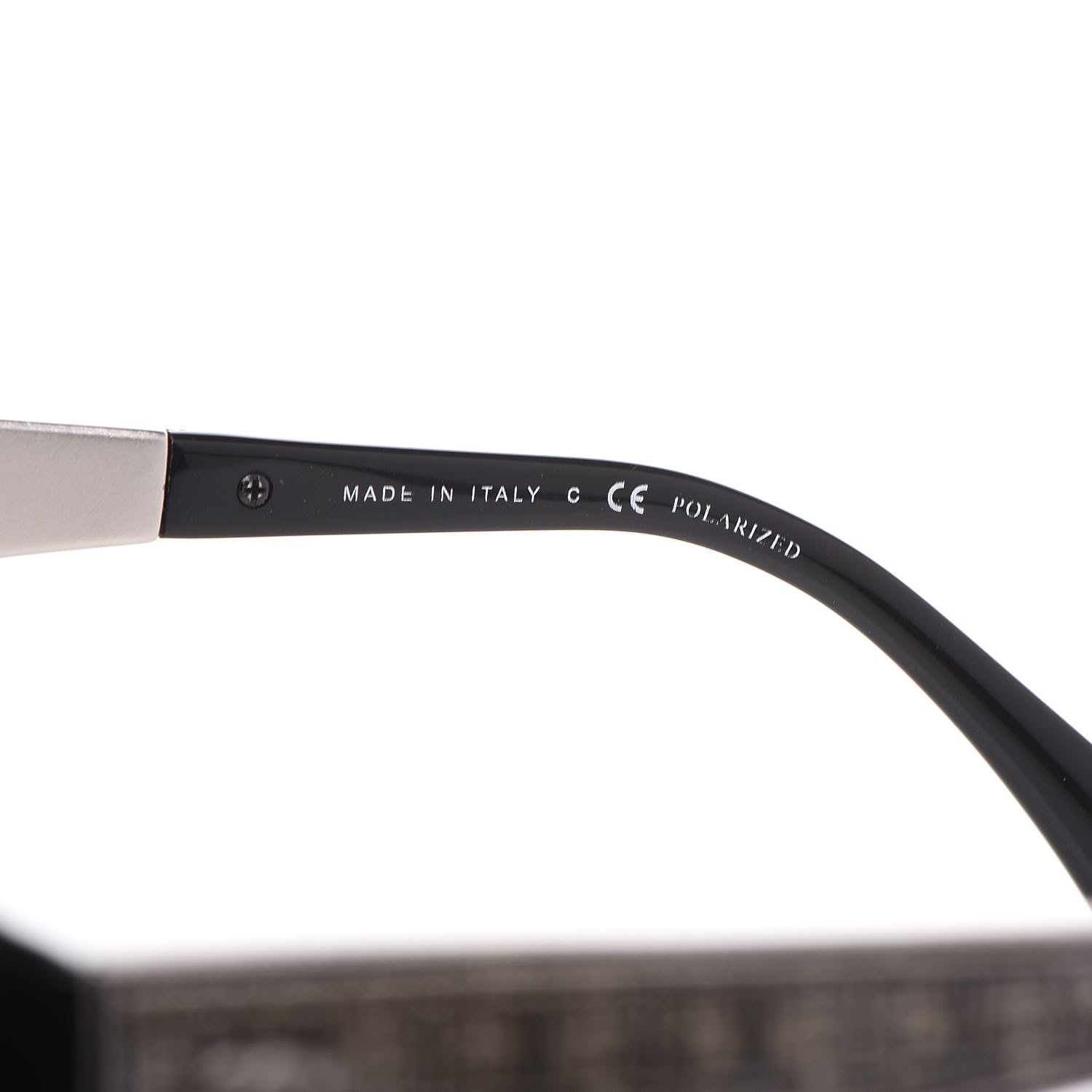 Chanel Polarized Butterfly Signature Sunglasses 5346 Black 5 of 6