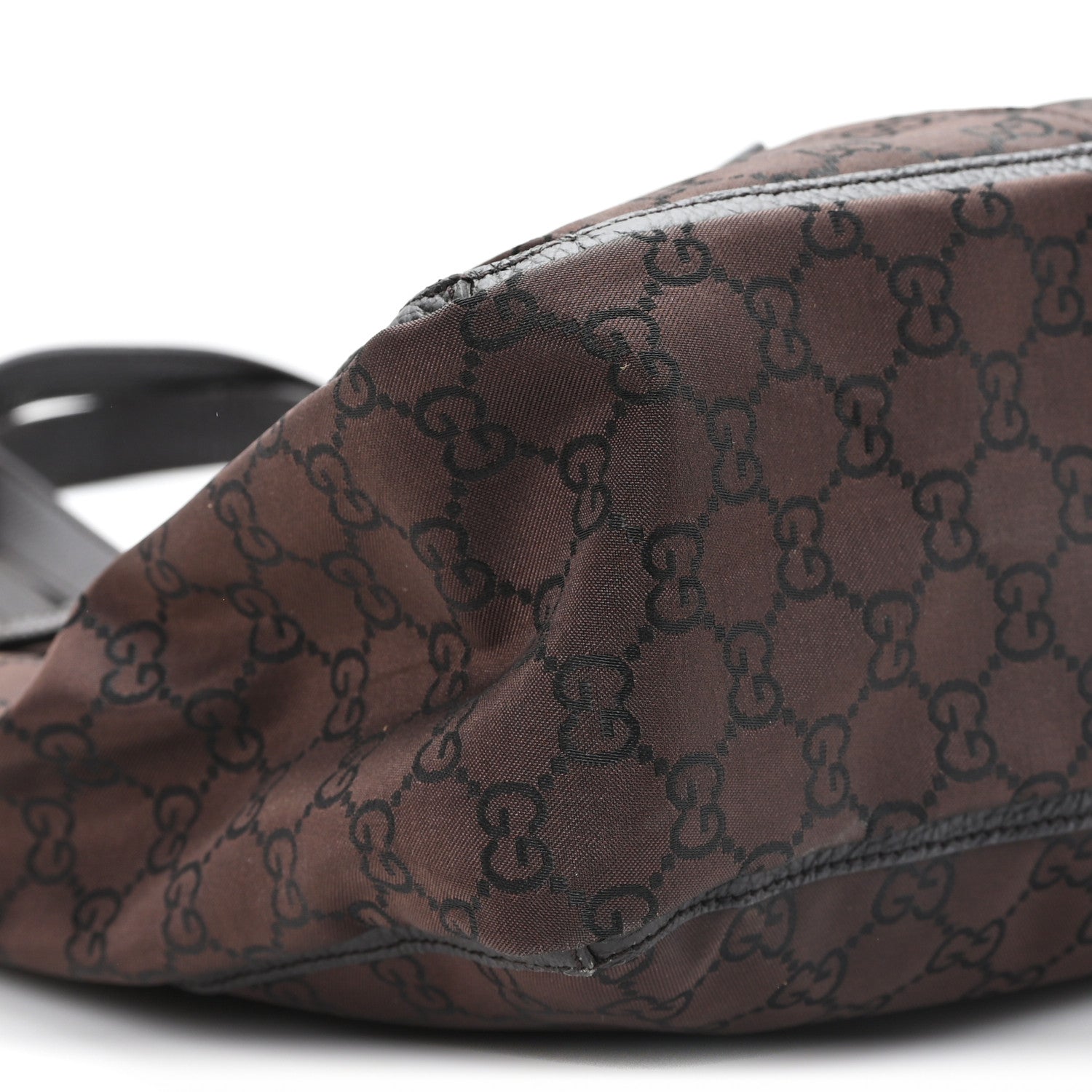 Gucci Monogram Abbey D Ring Tote Dark Brown 9 of 10