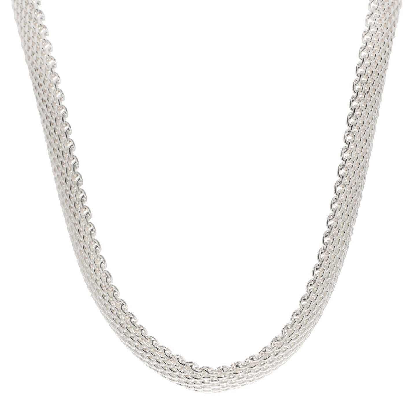 Sterling Silver Somerset Mesh Necklace