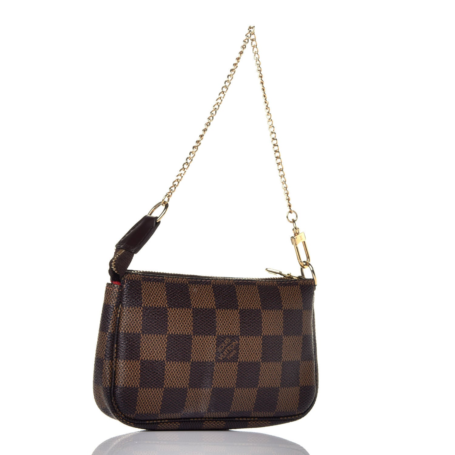 Louis Vuitton Damier Ebene Mini Pochette Accessories 2 of 8