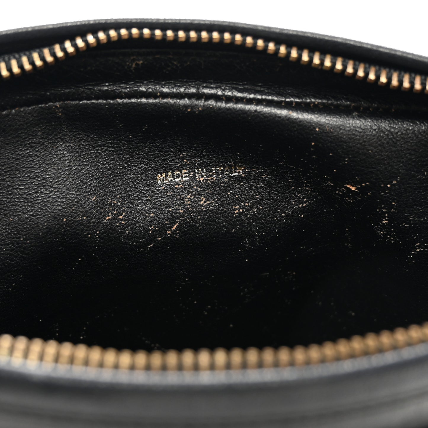 Lambskin Quilted CC Tassel Flap Black