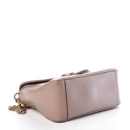 Gucci Calfskin Matelasse Small GG Marmont Top Handle Shoulder Bag Porcelain Rose 5 of 10