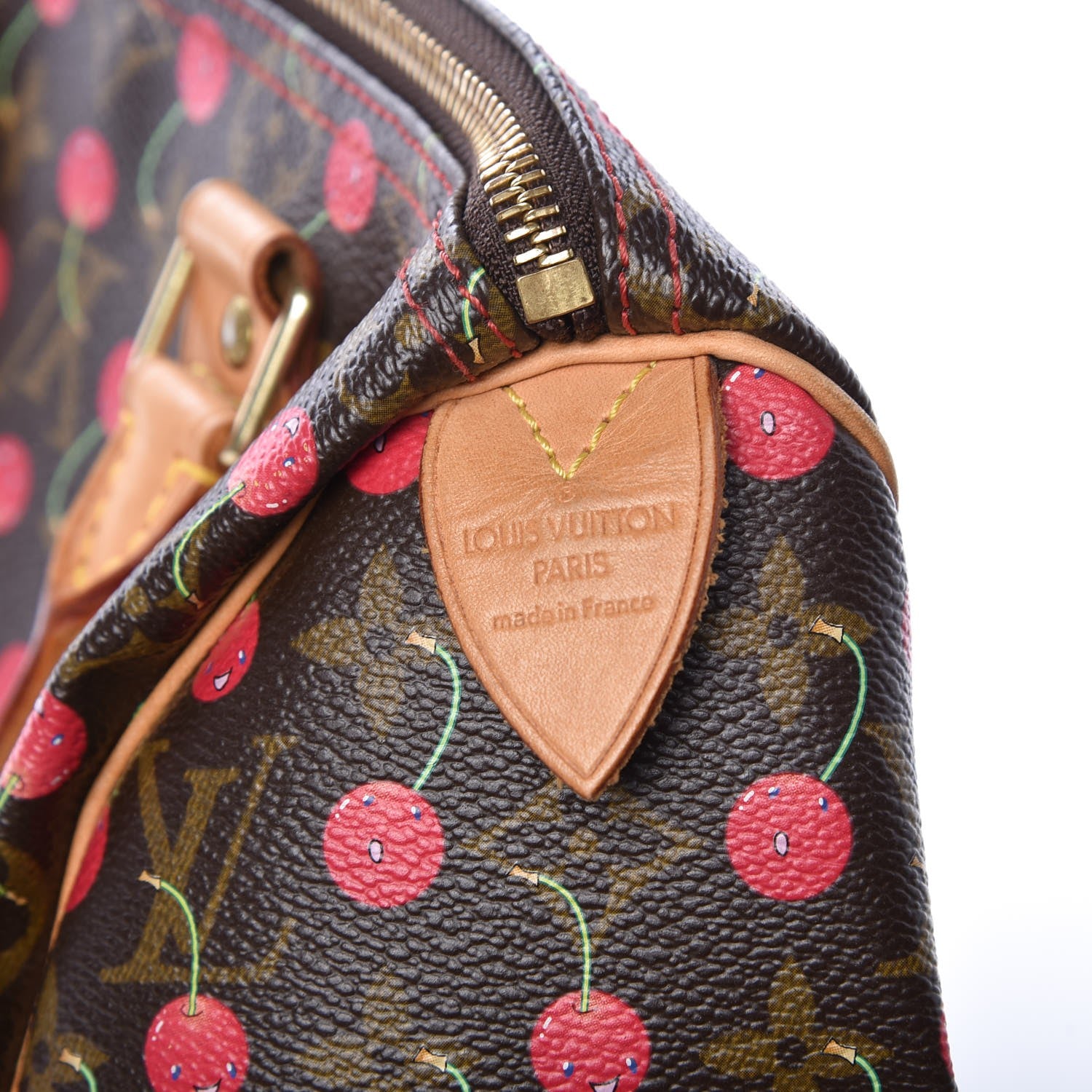 Louis Vuitton Monogram Cerises Speedy 25 6 of 8