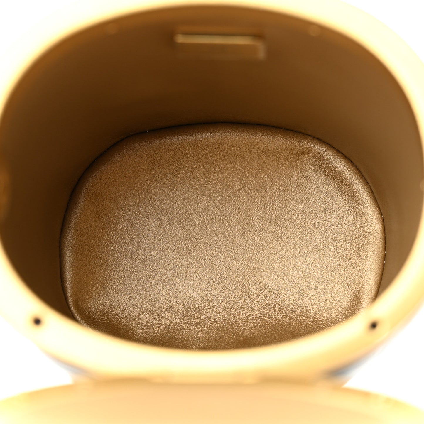 Lambskin Quilted Mini Crown Box Bag Black