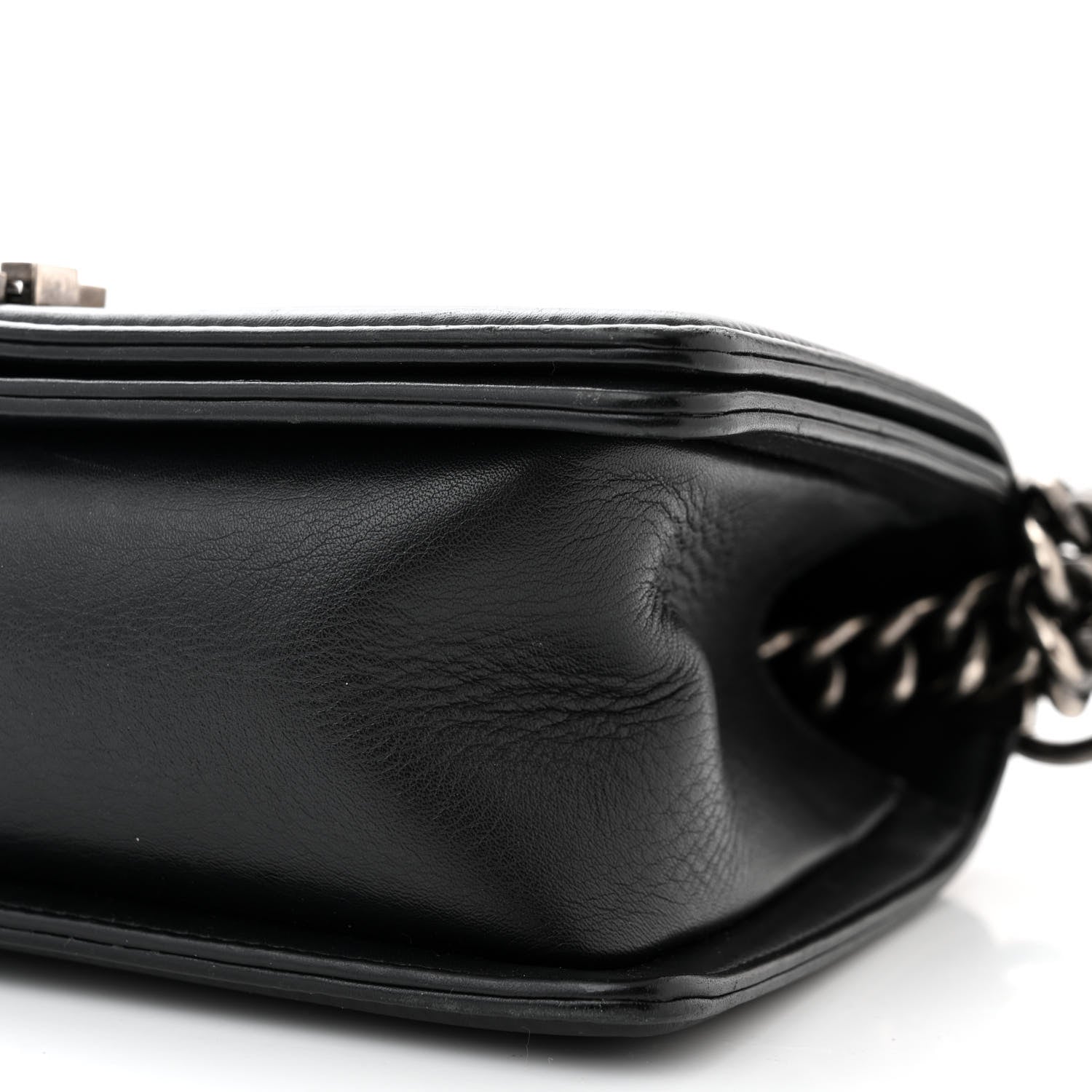 Chanel Calfskin Quilted Medium Boy Flap Black 10 of 13