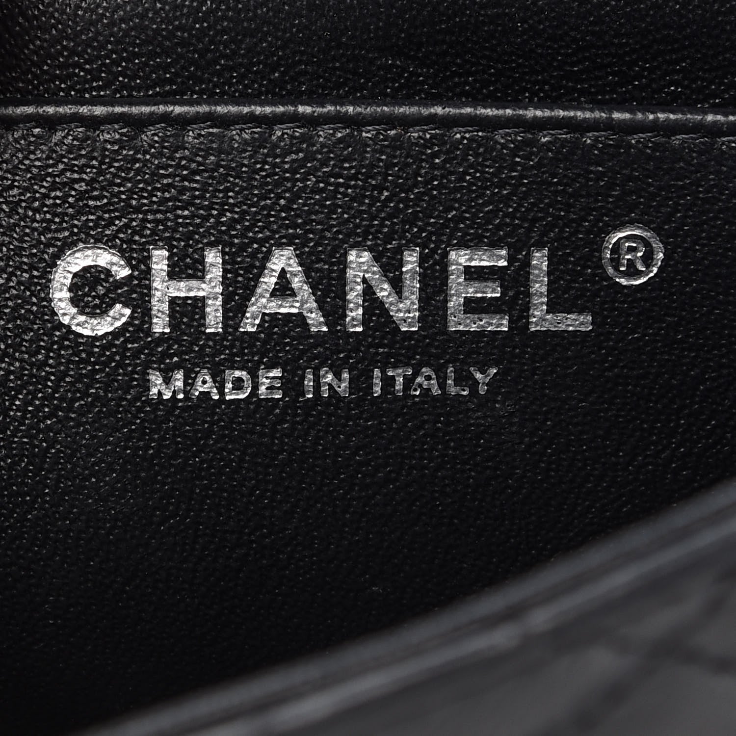 Chanel Lambskin Quilted Mini Square Flap Black 5 of 8