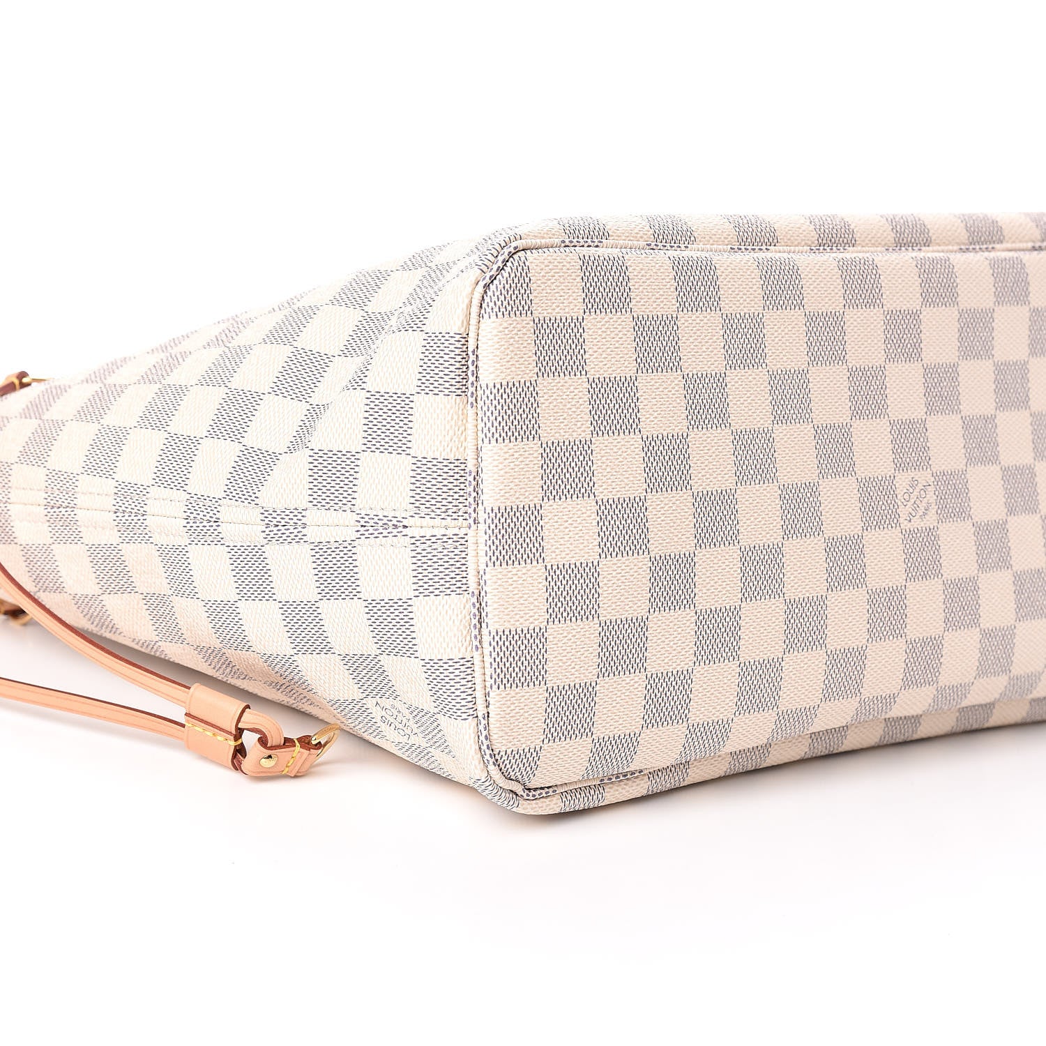 Louis Vuitton Damier Azur Neo Neverfull MM Rose Ballerine 6 of 13