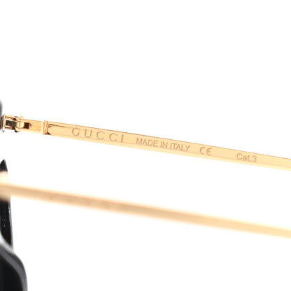 Gucci Acetate Crystal Geometric Sunglasses GG0430S Black 7 of 10